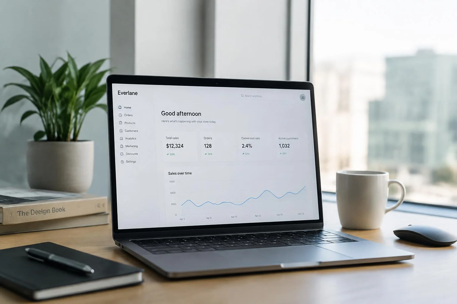 Web application dashboard interface